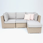 Load image into Gallery viewer, Amani 4pc Storage Lounge - Driftwood Stone