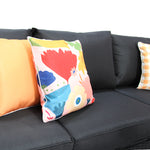 Load image into Gallery viewer, Amani Corner Lounge Setting - Black