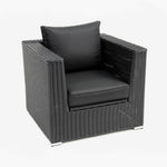 Load image into Gallery viewer, Amani Storage Armchair - Black Charcoal