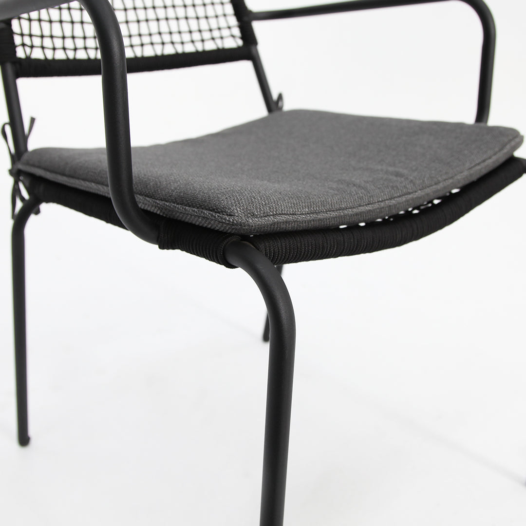 Dallas Bahamas 7pc Dining Setting - Black