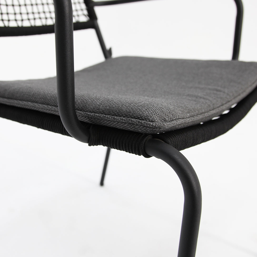 Dallas Bahamas 7pc Dining Setting - Black