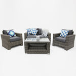 Load image into Gallery viewer, Banksia 211 Lounge Setting - Grey Storm