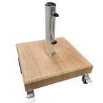 Load image into Gallery viewer, 25kg Timber Look Umbrella Base