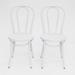 Load image into Gallery viewer, Bentwood Chair 2pc - Matte White