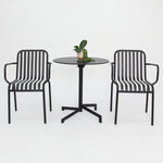 Load image into Gallery viewer, Bistro 3pc Cafe Dining Setting - Black