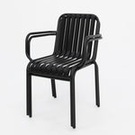 Load image into Gallery viewer, Bistro 3pc Cafe Dining Setting - Black