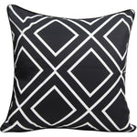 Load image into Gallery viewer, Black Diamond Cushion Cover 45x45cm