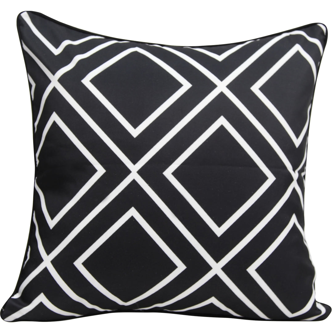 Black Diamond Cushion Cover 45x45cm