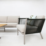 Load image into Gallery viewer, Blass 4pc Lounge Setting - Khaki
