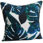 Load image into Gallery viewer, Blue Monstera Outdoor Cushion 45x545cm