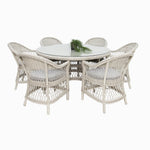 Load image into Gallery viewer, Celeste 7pc Dining Setting