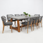 Load image into Gallery viewer, Charlotte Morgan 9pc Dining Setting