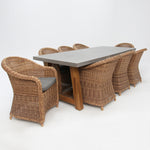 Load image into Gallery viewer, Charlotte Portland 9pc Dining Setting