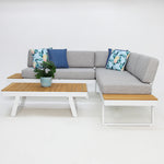 Load image into Gallery viewer, Charlton Corner Lounge Setting - White