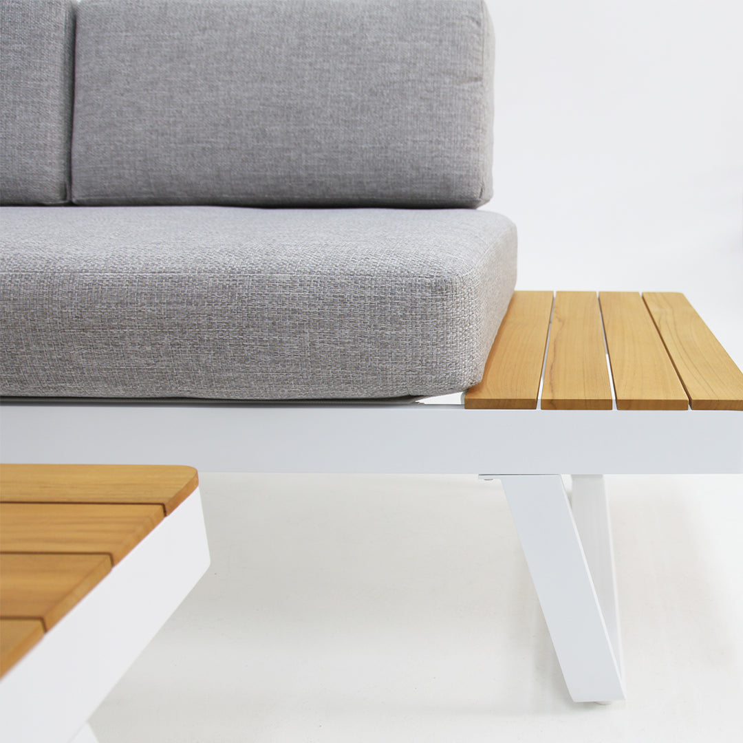 Charlton Corner Lounge Setting - White