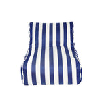 Load image into Gallery viewer, Chill Out Navy + White Stripe Outdoor Beanbag