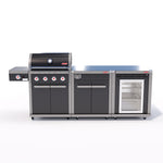 Load image into Gallery viewer, Coleman Revolution Dual Fuel with Bench and Fridge Module - Black Gloss