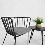 Load image into Gallery viewer, Daisy 3pc Balcony Setting - Grey