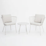 Load image into Gallery viewer, Daisy 3pc Balcony Setting - White
