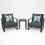 Load image into Gallery viewer, Dallas 3pc Balcony Setting - Black