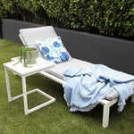 Load image into Gallery viewer, Dallas 2pc Sunlounge and Table Setting - White