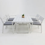 Load image into Gallery viewer, Dallas 5pc Dining Setting - White