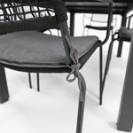 Load image into Gallery viewer, Dallas Bahamas 7pc Dining Setting - Black