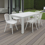 Load image into Gallery viewer, Dallas Persia 7pc Dining Setting - White