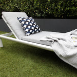 Load image into Gallery viewer, Dallas 2pc Sunlounge and Table Setting - White