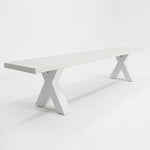 Load image into Gallery viewer, Drift X Leg Cement Bench