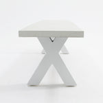 Load image into Gallery viewer, Drift X Leg Cement Bench