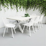 Load image into Gallery viewer, Drift Persia 9pc Terrazzo Dining Setting