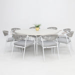Load image into Gallery viewer, Drift Octavia Round 9pc Dining Setting