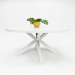 Load image into Gallery viewer, Drift Java Round 7pc Terrazzo Dining Setting