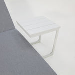 Load image into Gallery viewer, Elba 2pc Sunlounge and Table Setting - White