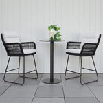 Load image into Gallery viewer, Kenty Eva 3pc Bar Setting - Black