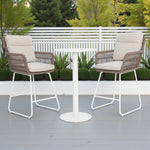 Load image into Gallery viewer, Kenty Eva 3pc Bar Setting - White