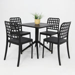 Load image into Gallery viewer, Frankie 5pc Dining Setting - Black