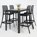 Load image into Gallery viewer, Frankie Armless Remix 5Pc Bar Setting - Black