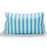 Load image into Gallery viewer, Hang Out Light Blue + White Outdoor Beanbag