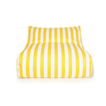 Load image into Gallery viewer, Drift Away Floating Beanbag - Yellow and White Stripe