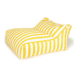 Load image into Gallery viewer, Hang Out Yellow + White Stripe Outdoor Beanbag
