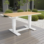 Load image into Gallery viewer, Holste Teak White Up/Down Table