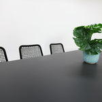 Load image into Gallery viewer, Java Bahamas 9pc Dining Setting - Black