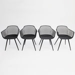 Load image into Gallery viewer, Java Dining Chair 4pc - Black