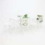 Load image into Gallery viewer, Java Fantail 9pc Dining Set - White