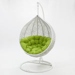 Load image into Gallery viewer, Kakadu Pod Chair - White/Green