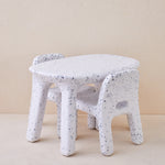 Load image into Gallery viewer, Odie Kids 3pc Table and Chair Set - Black Sprinkle