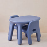 Load image into Gallery viewer, Odie Kids 3pc Table and Chair Set - Blue