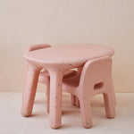 Load image into Gallery viewer, Odie Kids 3pc Table and Chair Set - Pink Sprinkle